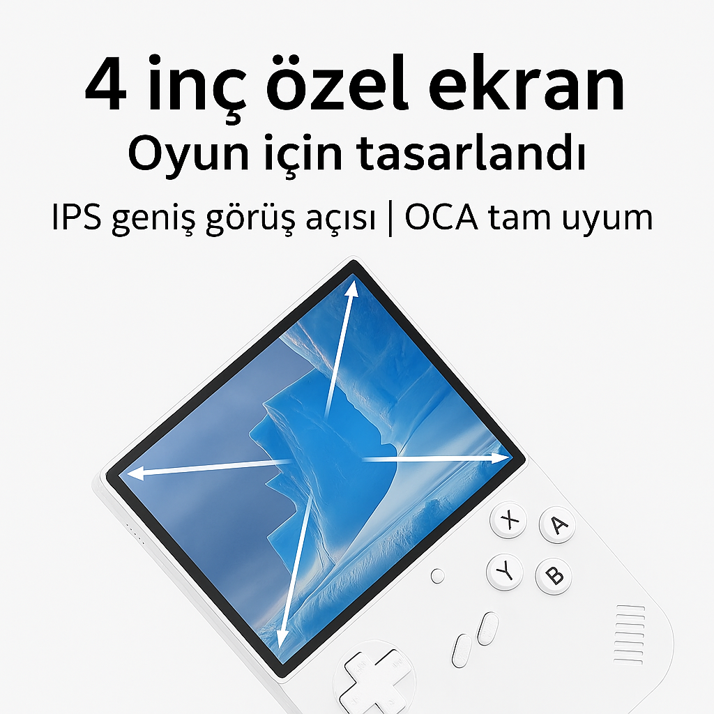 RetroTernal© Anbernic RG 40 XX V Taşınabilir Oyun Konsolu
