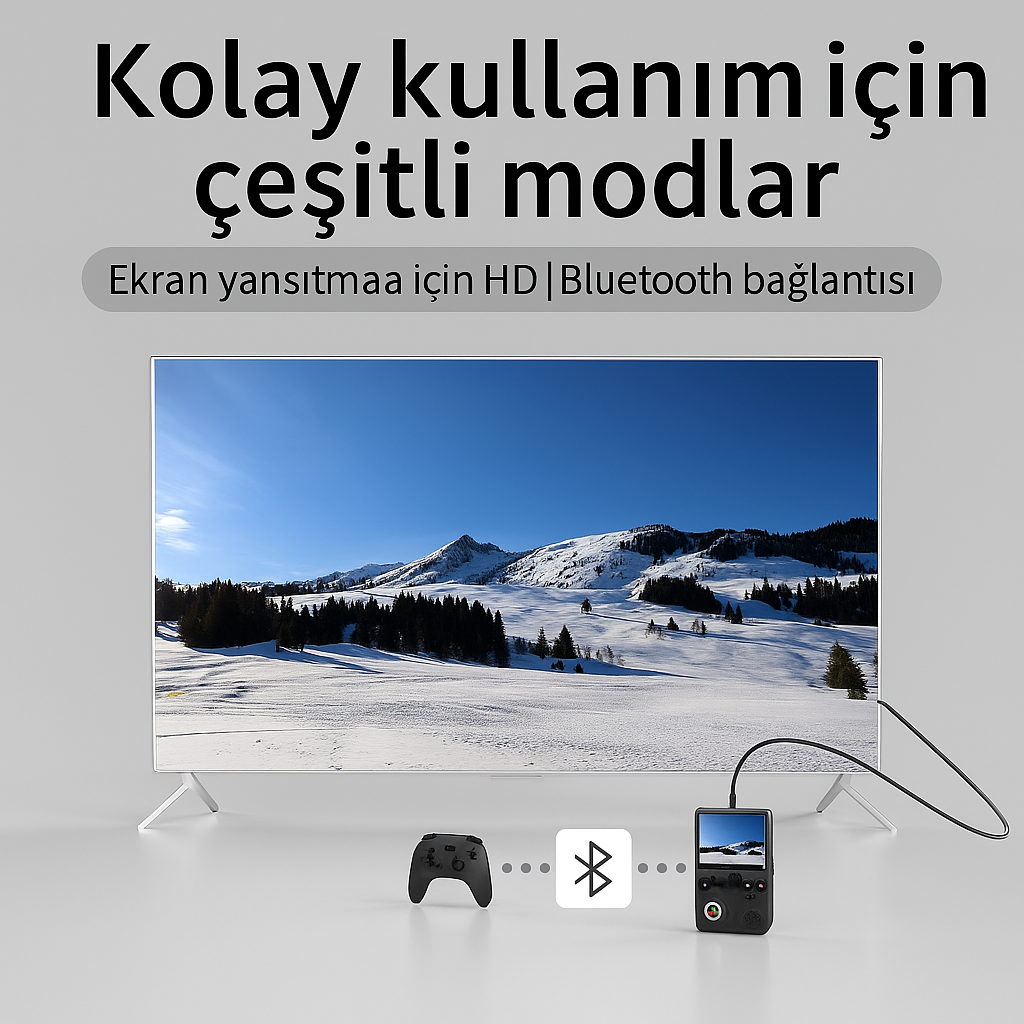 RetroTernal© Anbernic RG 40 XX V Taşınabilir Oyun Konsolu