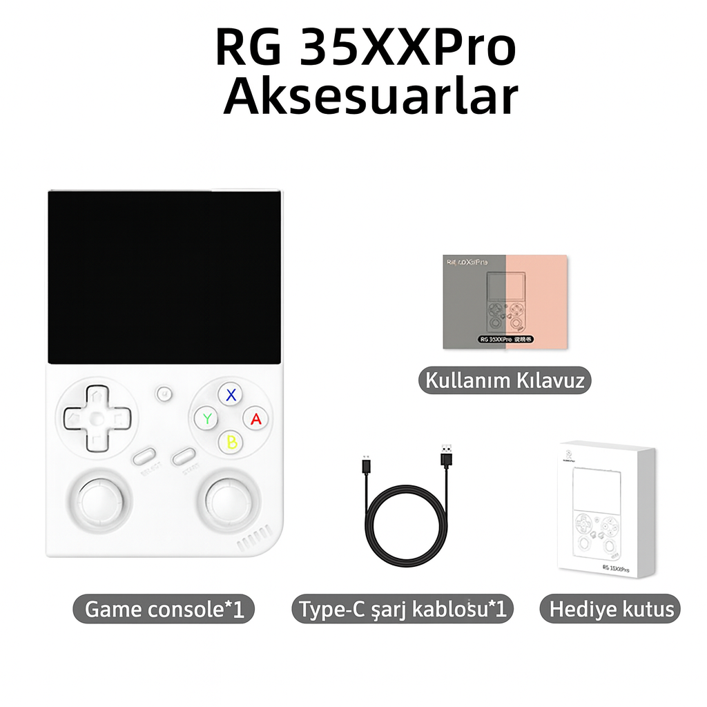 ANBERNIC RG35XXPro Retro Oyun Konsolu