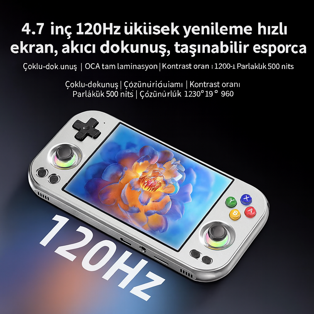 ANBERNIC RG 477M AI Taşınabilir Oyun Konsolu