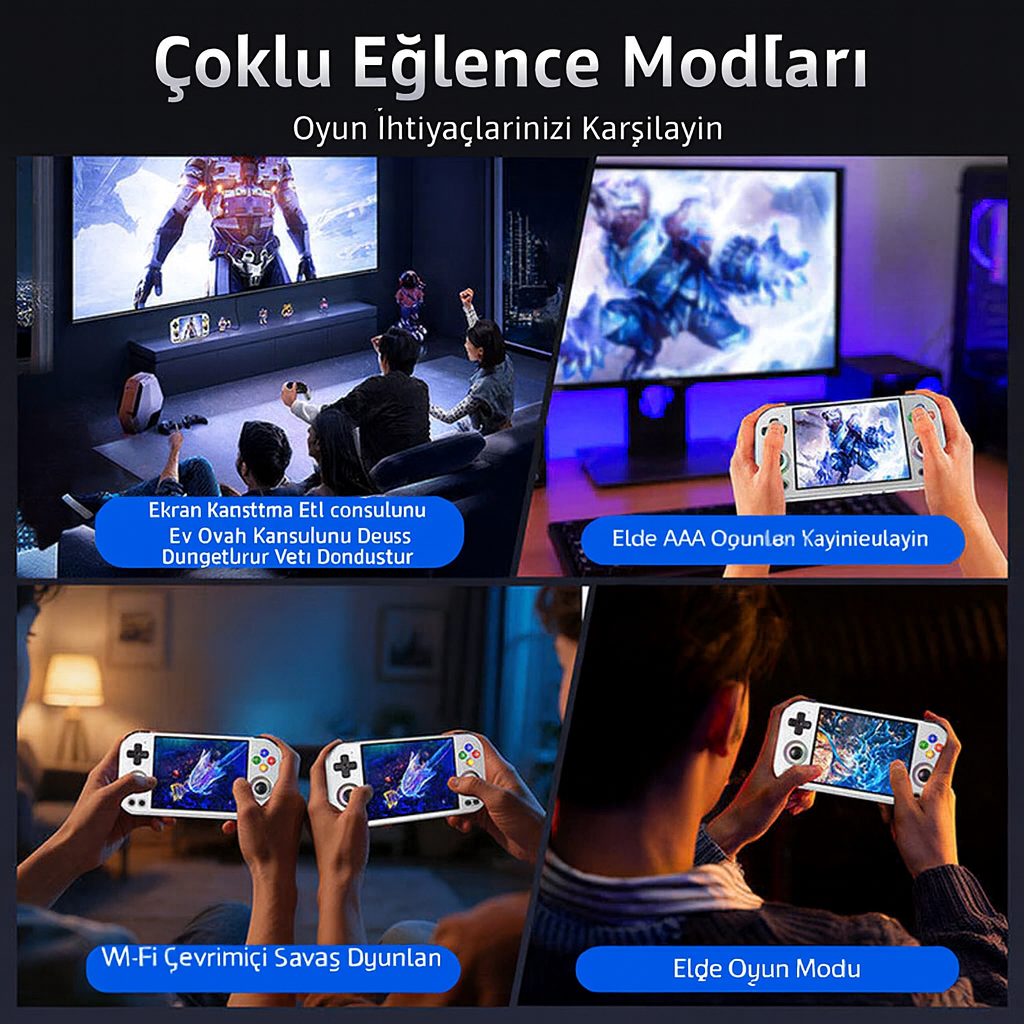 ANBERNIC RG 477M AI Taşınabilir Oyun Konsolu