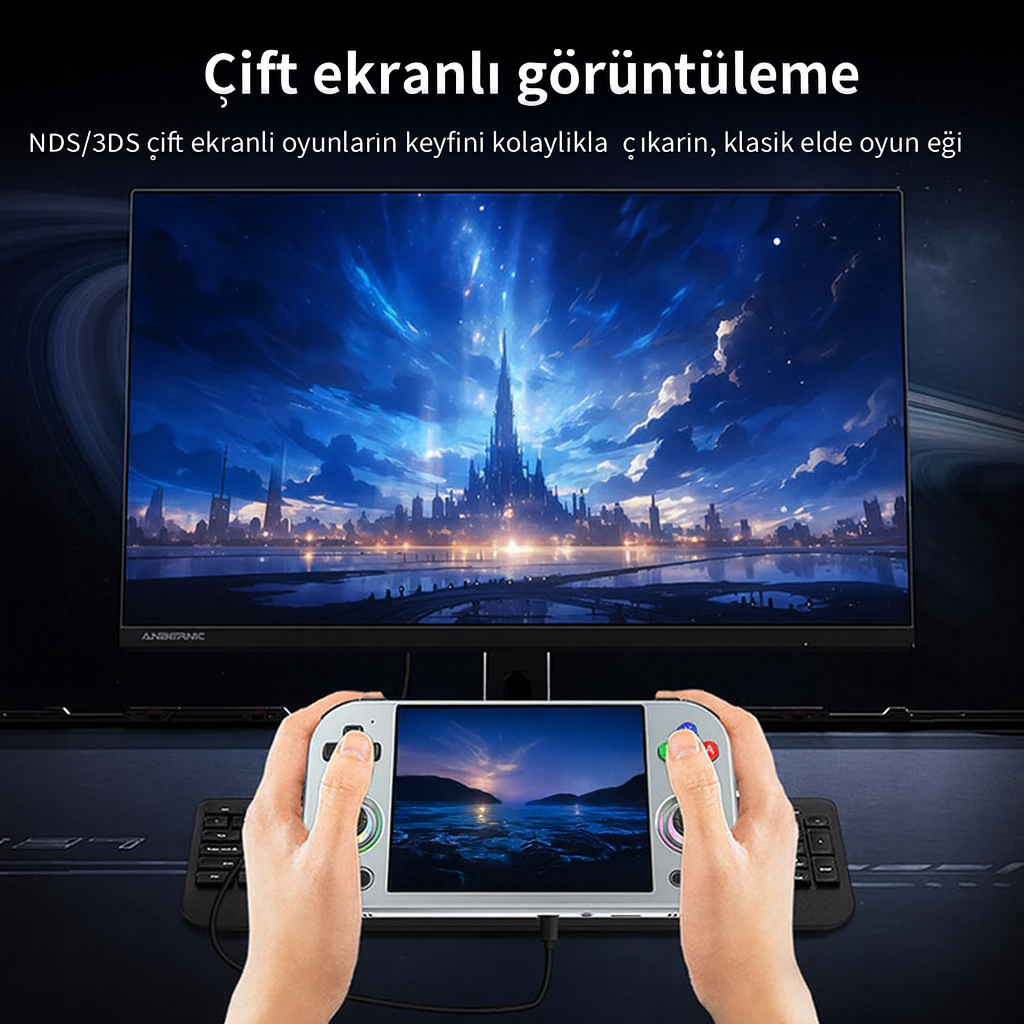 ANBERNIC RG 477M AI Taşınabilir Oyun Konsolu