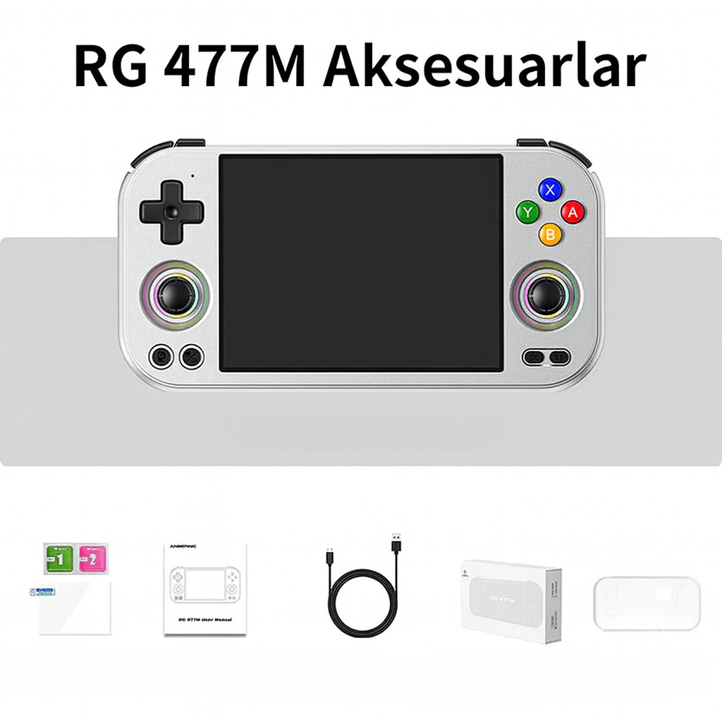 ANBERNIC RG 477M AI Taşınabilir Oyun Konsolu
