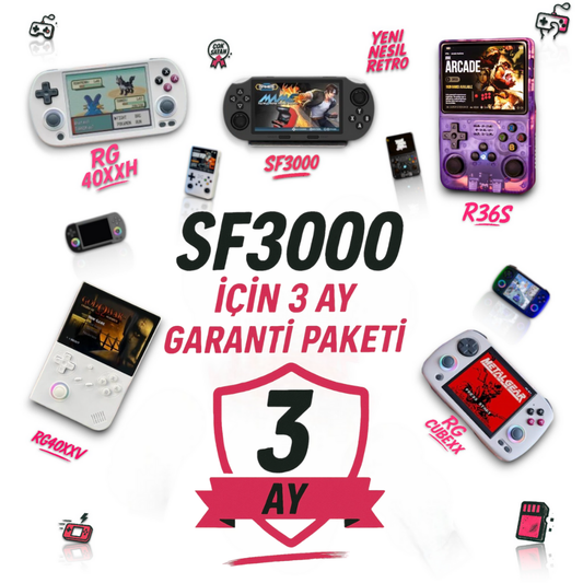 RetroTernal Oyun Konsolları Ek Garanti Paketi