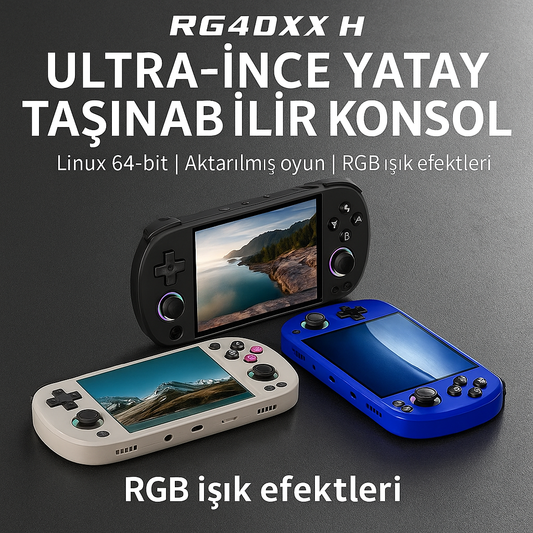 RetroTernal© Anbernic RG 40 XX H Taşınabilir Mini Oyun Konsolu