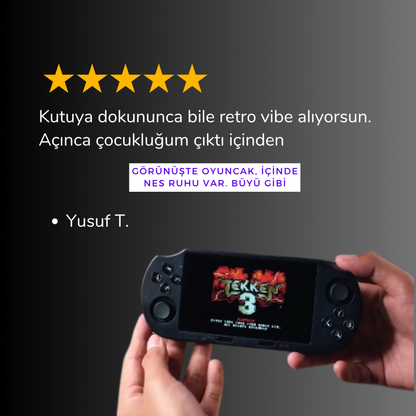 RetroTernal©  SF3000 Taşınabilir Oyun Konsolu